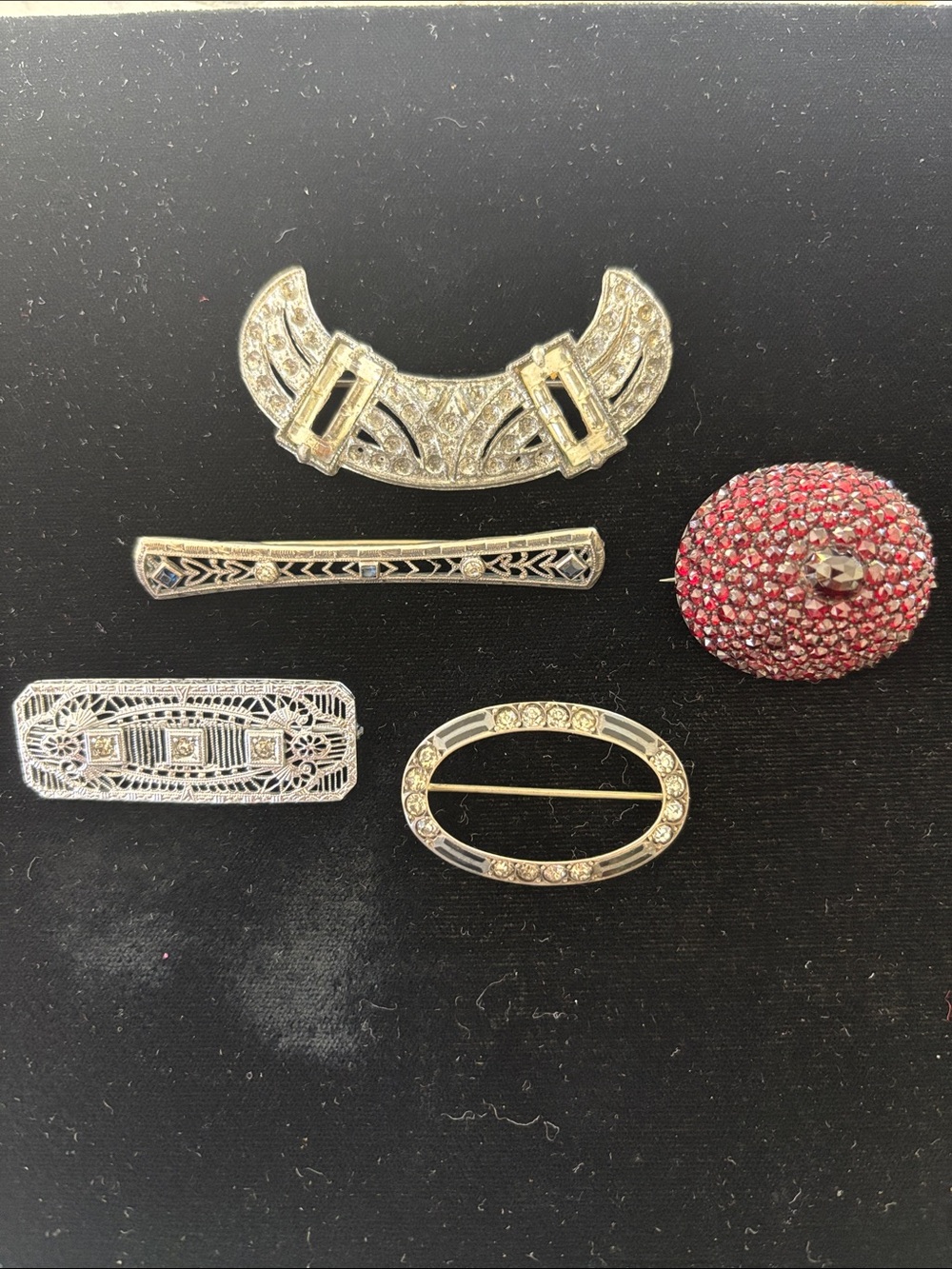 Five Brooch/Bar Pins - Picture 9 of 9